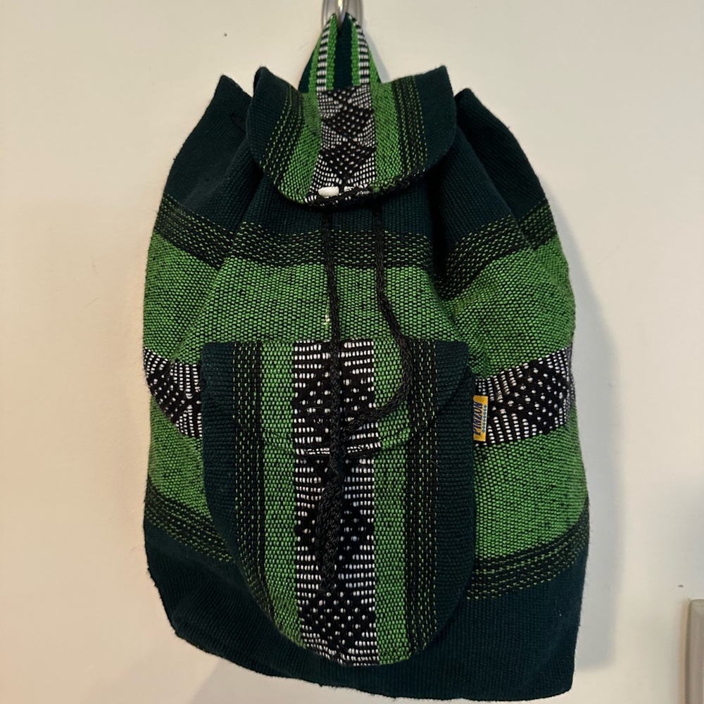 Pinion vibrant green backpack $19